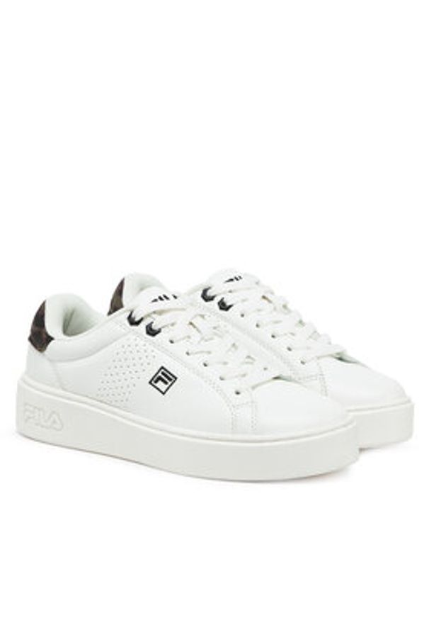 Fila Sneakersy Crosscourt Altezza A Wmn FFW0023.13170 Biały. Kolor: biały. Materiał: skóra