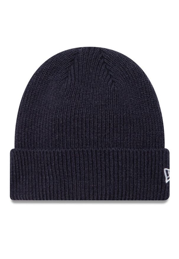 New Era Czapka Wool Cuff Knit Beanie 60424813 Granatowy. Kolor: niebieski. Materiał: akryl, materiał