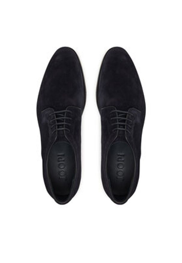 JOOP! Półbuty 4140005644 Granatowy. Kolor: niebieski. Materiał: skóra, welur