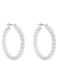 Swarovski Kolczyki Matrix 5647715 Srebrny. Materiał: metalowe. Kolor: srebrny