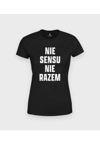 MegaKoszulki - Koszulka damska Sens. Materiał: bawełna #1