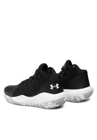 Under Armour Buty do koszykówki Ua Gs Jet '21 3024794001-001 Czarny. Kolor: czarny. Materiał: materiał. Sport: koszykówka