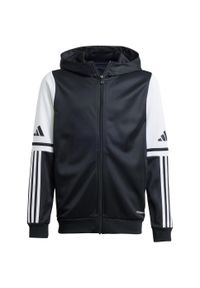 Adidas - Bluza dla dzieci adidas Squadra 25 Hoody. Kolor: czarny, biały, wielokolorowy. Sport: fitness