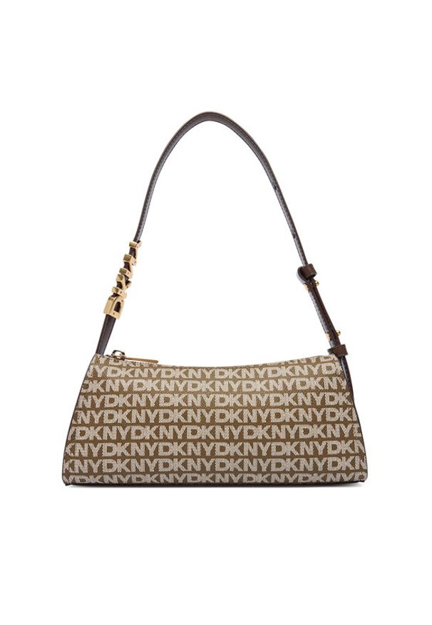 DKNY Torebka R5235G57 Brązowy. Kolor: brązowy. Materiał: skórzane