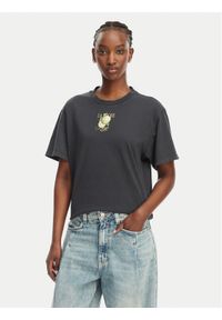 Hugo - HUGO T-Shirt Vintage Tee 24 50561264 Czarny Regular Fit. Kolor: czarny. Materiał: bawełna. Styl: vintage #1