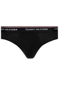 TOMMY HILFIGER - Tommy Hilfiger Komplet 3 par slipów 1U87903766 Czarny. Kolor: czarny. Materiał: bawełna #5