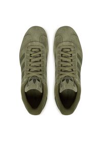Adidas - adidas Sneakersy Gazelle JR6288 Khaki. Kolor: brązowy. Materiał: zamsz, skóra. Model: Adidas Gazelle