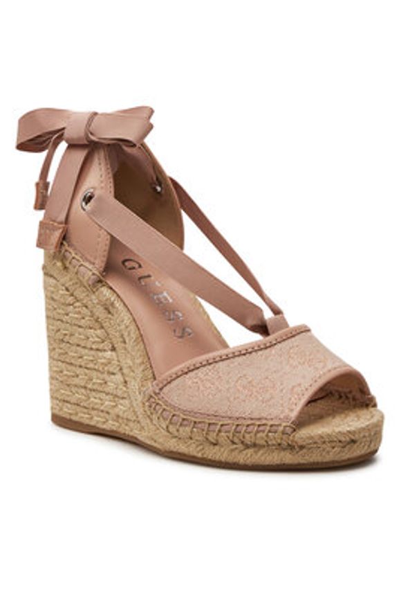 Guess Espadryle Diandra FLGDIR FAL04 Różowy. Kolor: różowy. Materiał: materiał