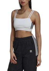 Top sportowy damski Adidas Bra Top. Kolor: biały #2