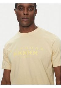 Richmond X T-Shirt UMP25004TS Beżowy Regular Fit. Kolor: beżowy. Materiał: bawełna #5