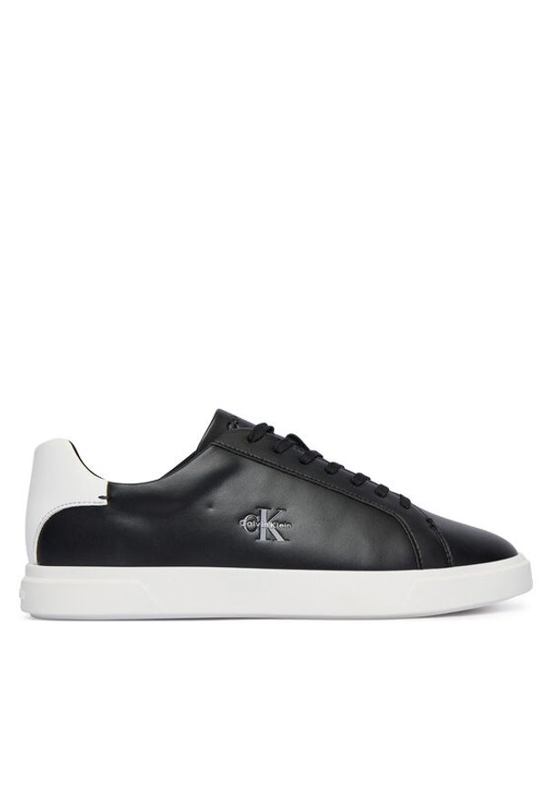 Calvin Klein Sneakersy Low Prof Cupsole Lth HW0HW03295 Czarny. Kolor: czarny. Materiał: skóra