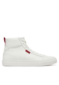 Hugo - HUGO Sneakersy Morrie 50537334 Biały. Kolor: biały. Materiał: skóra