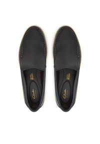 Clarks Mokasyny Bratton Loafer 26181278 Granatowy. Kolor: niebieski. Materiał: skóra