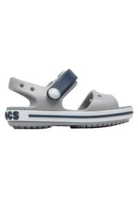 Buty do chodzenia dla dzieci Crocs Crosband Sandal Kids. Kolor: wielokolorowy, niebieski, szary. Materiał: syntetyk, materiał