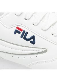 Fila Sneakersy Orbit Low 1010263.1FG Biały. Kolor: biały. Materiał: skóra