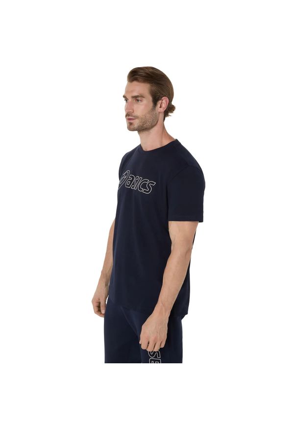 Koszulka Asics Logo. Kolor: niebieski. Sport: fitness