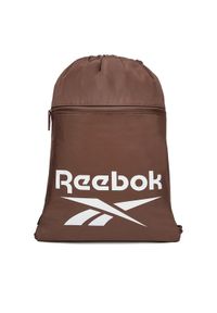 Reebok Plecak RBK-B-044-CCC Brązowy. Kolor: brązowy. Materiał: materiał