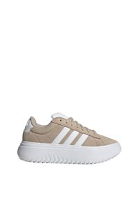 Adidas - Buty Grand Court Platform. Kolor: wielokolorowy, beżowy, biały. Obcas: na platformie. Sport: tenis #1