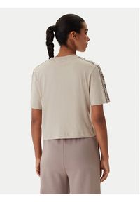 Guess T-Shirt V3RI08 I3Z14 Beżowy Regular Fit. Kolor: beżowy. Materiał: bawełna #3