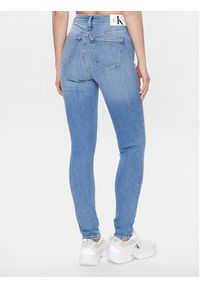 Calvin Klein Jeans Jeansy J20J220626 Niebieski Skinny Fit. Kolor: niebieski