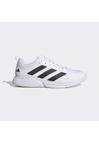 Buty do chodzenia dla dorosłych Adidas Court Team Bounce 2.0 Shoes. Kolor: biały, wielokolorowy, czarny. Materiał: materiał. Sport: turystyka piesza #2