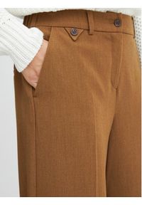 Fransa Spodnie materiałowe 20611709 Brązowy Regular Fit. Kolor: brązowy. Materiał: syntetyk #4