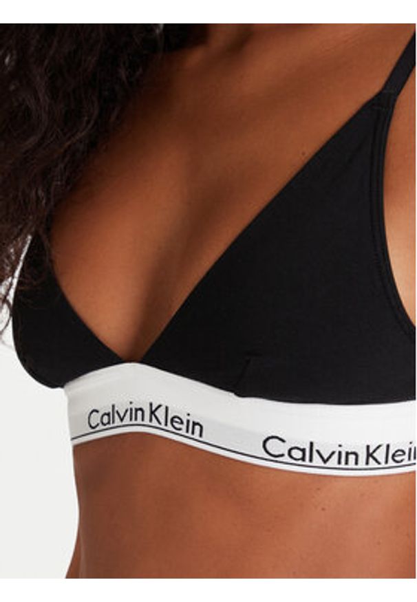 Calvin Klein Underwear Biustonosz braletka 000QF1061E Czarny. Kolor: czarny. Materiał: bawełna
