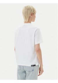 Karl Lagerfeld - KARL LAGERFELD T-Shirt A2W17032 Biały Relaxed Fit. Typ kołnierza: dekolt w karo. Kolor: biały. Materiał: bawełna #5