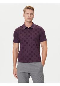 JOOP! Polo 17 JJ-24Bartholo 30046986 Fioletowy Modern Fit. Typ kołnierza: polo. Kolor: fioletowy. Materiał: bawełna