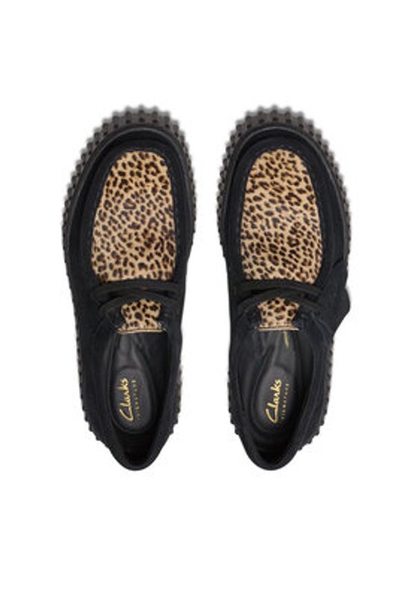 Clarks Półbuty Torhill Bee 26181189 Brązowy. Kolor: brązowy. Materiał: zamsz, skóra