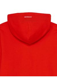 PAPROCKI&BRZOZOWSKI - Czerwona bluza z kapturem Love Is Here. Typ kołnierza: kaptur. Kolor: czerwony. Materiał: bawełna. Wzór: nadruk #2