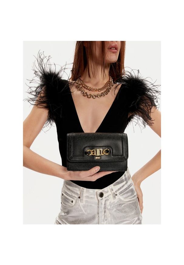 Torebka DKNY. Kolor: czarny