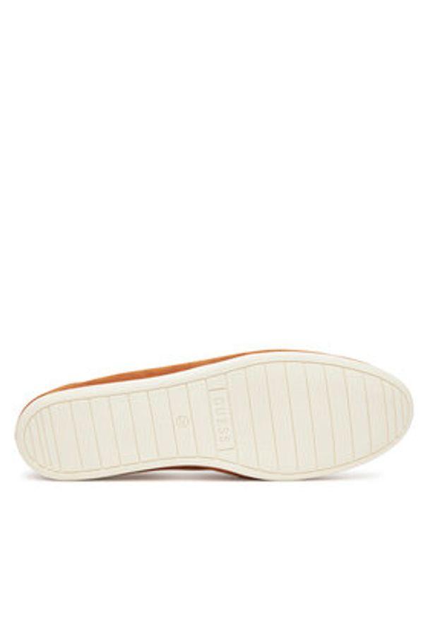 Guess Lordsy FLTBAY SUE14 Brązowy. Kolor: brązowy. Materiał: zamsz, skóra