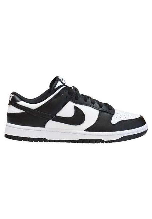 Buty do chodzenia męskie Nike Dunk Low Retro. Zapięcie: sznurówki. Kolor: czarny, wielokolorowy. Materiał: tkanina, skóra, guma. Szerokość cholewki: normalna. Sport: turystyka piesza