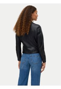 Vero Moda Kurtka z imitacji skóry Amanda 10331229 Czarny Regular Fit. Kolor: czarny. Materiał: skóra #5