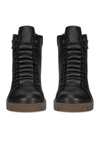 Rieker Trzewiki Y3421-00 Czarny. Kolor: czarny. Materiał: skóra #7