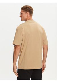 Hugo T-Shirt Nieros 50509991 Beżowy Regular Fit. Kolor: beżowy. Materiał: bawełna #5