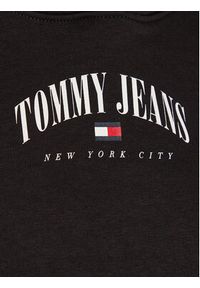 Tommy Jeans Bluza Essential Logo DW0DW14852 Czarny Relaxed Fit. Kolor: czarny. Materiał: syntetyk #4