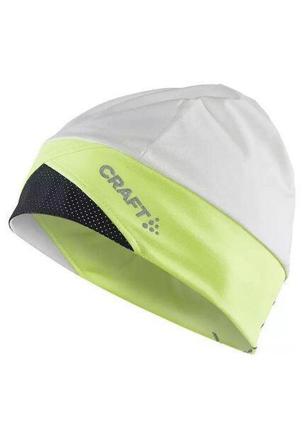 Czapka Craft Adv Lumen Fleece. Kolor: biały. Materiał: polar. Styl: sportowy