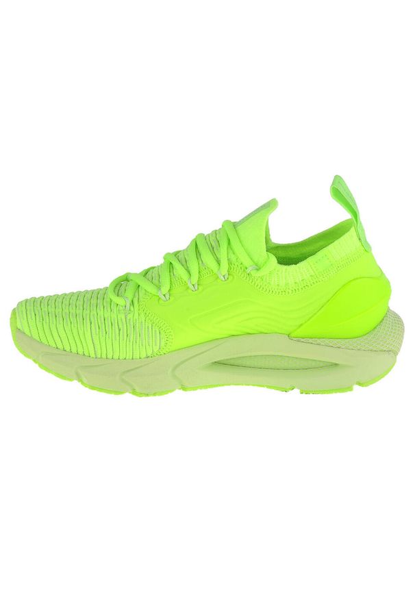 Buty do biegania damskie Under Armour Hovr Phantom 2 IntelliKnit. Kolor: zielony. Materiał: guma, materiał, tkanina, syntetyk