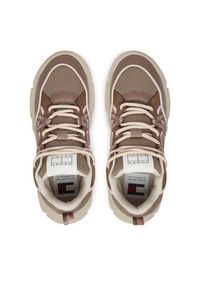 Tommy Jeans Sneakersy EN0EN02619 Brązowy. Kolor: brązowy. Materiał: materiał #5