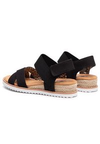 skechers - Skechers Espadryle Secret Picnic 33386/Blk Czarny. Kolor: czarny. Materiał: materiał