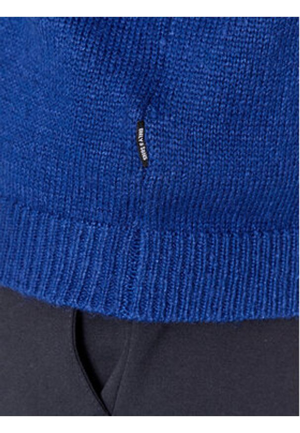 Only & Sons Sweter 22024567 Niebieski Regular Fit. Kolor: niebieski. Materiał: bawełna