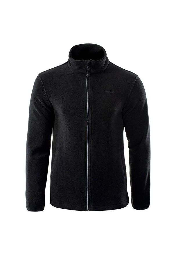 Hi-tec - Bluza Polarowa Męska Nader. Kolor: niebieski. Materiał: polar. Sezon: zima. Sport: turystyka piesza