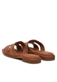 Clarks Klapki Ariany Mule 26181239 Brązowy. Kolor: brązowy. Materiał: skóra #6