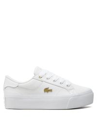 Lacoste Sneakersy 747CFA0005 Biały. Kolor: biały. Materiał: skóra #1