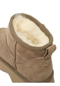 Badura Śniegowce EO-ANIKA-TS6302-01 Szary. Kolor: szary. Materiał: skóra, zamsz #4