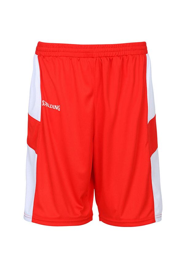 SPALDING - Szorty Spalding All Star. Kolor: czerwony. Sport: koszykówka