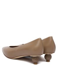 Weekend Max Mara Czółenka 2615521134600 Écru. Materiał: skóra #2