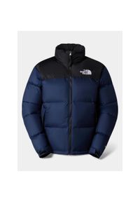 Kurtka Puchowa Męska The North Face M 1996 Retro Nuptse. Kolor: czarny, niebieski, wielokolorowy. Materiał: puch. Sport: wspinaczka, turystyka piesza #1